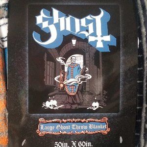 Ghost Band Papa IV Throw Blanket